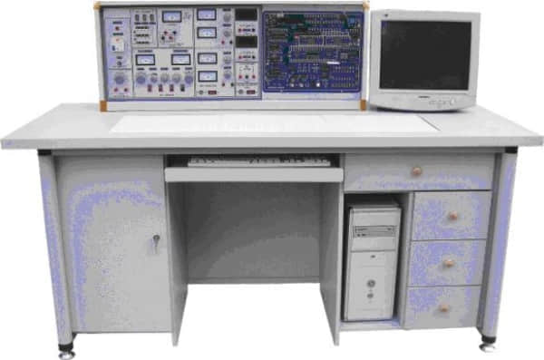 模電、數電、微機接口及微機應用綜合實驗室成套設備(圖1)